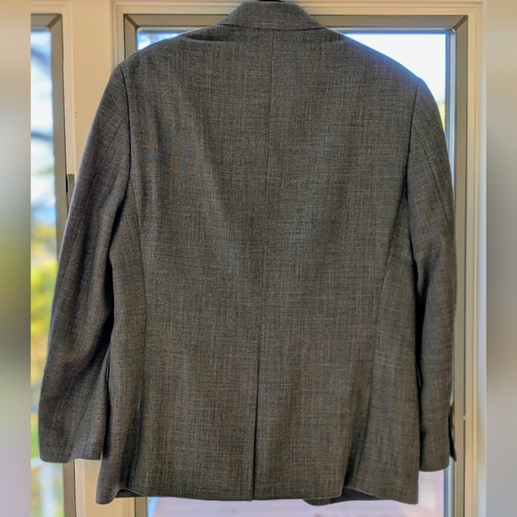 Ralph Lauren 100% Wool Blazer Mens Jacket Sport Coat Gray Fully Lined Sz 38S - Picture 2 of 13